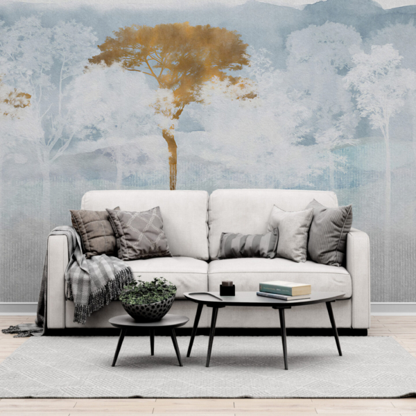 Tablou mural Copaci subțiri
