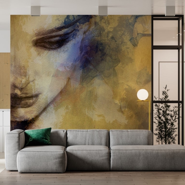 Pictură murală Lowered Gaze