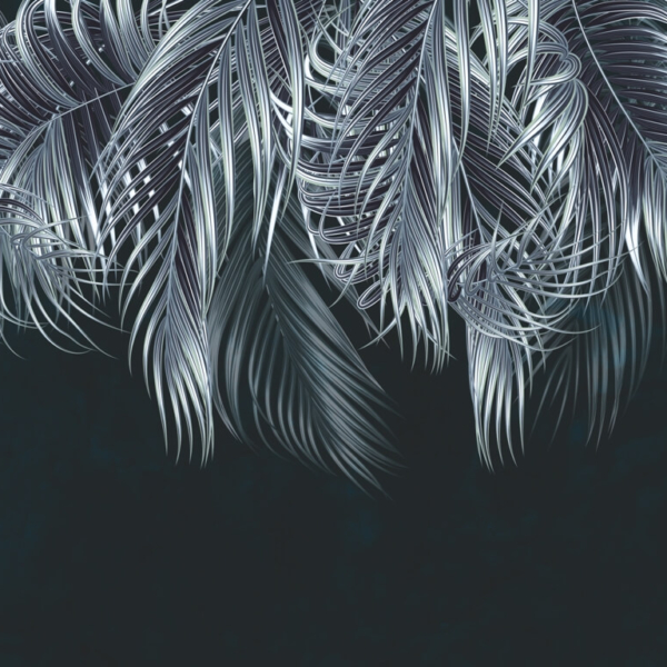 Mural Silver Palm