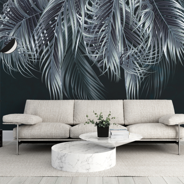Mural Silver Palm