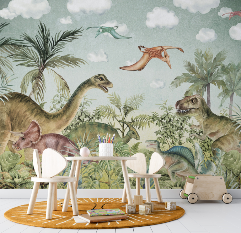 Fototapet Lumea Dinozaurilor