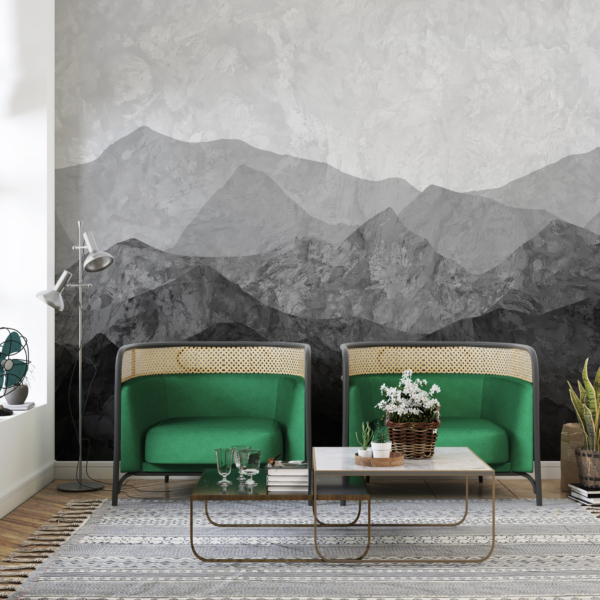 Tablou mural Grey Mountains