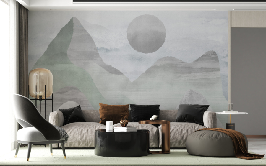 Tablou mural Grey Mountains