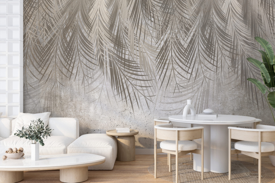 Mural Grey Palmieri