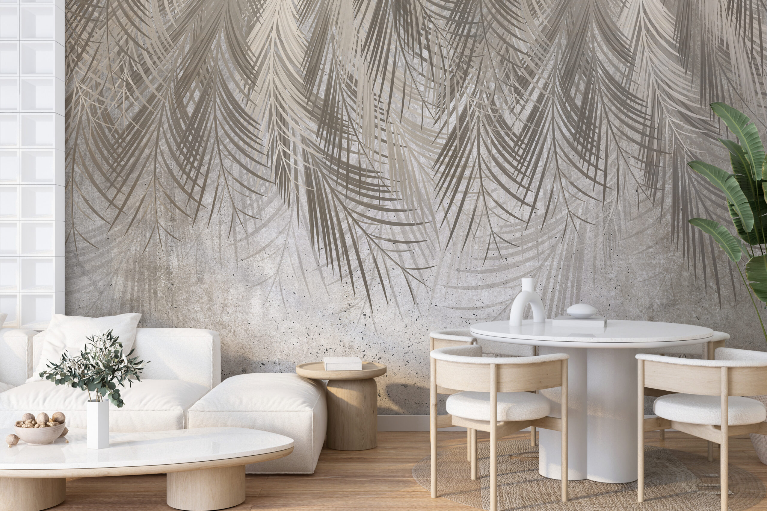 Mural Grey Palmieri