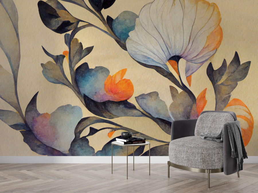 Mural floare tropicală