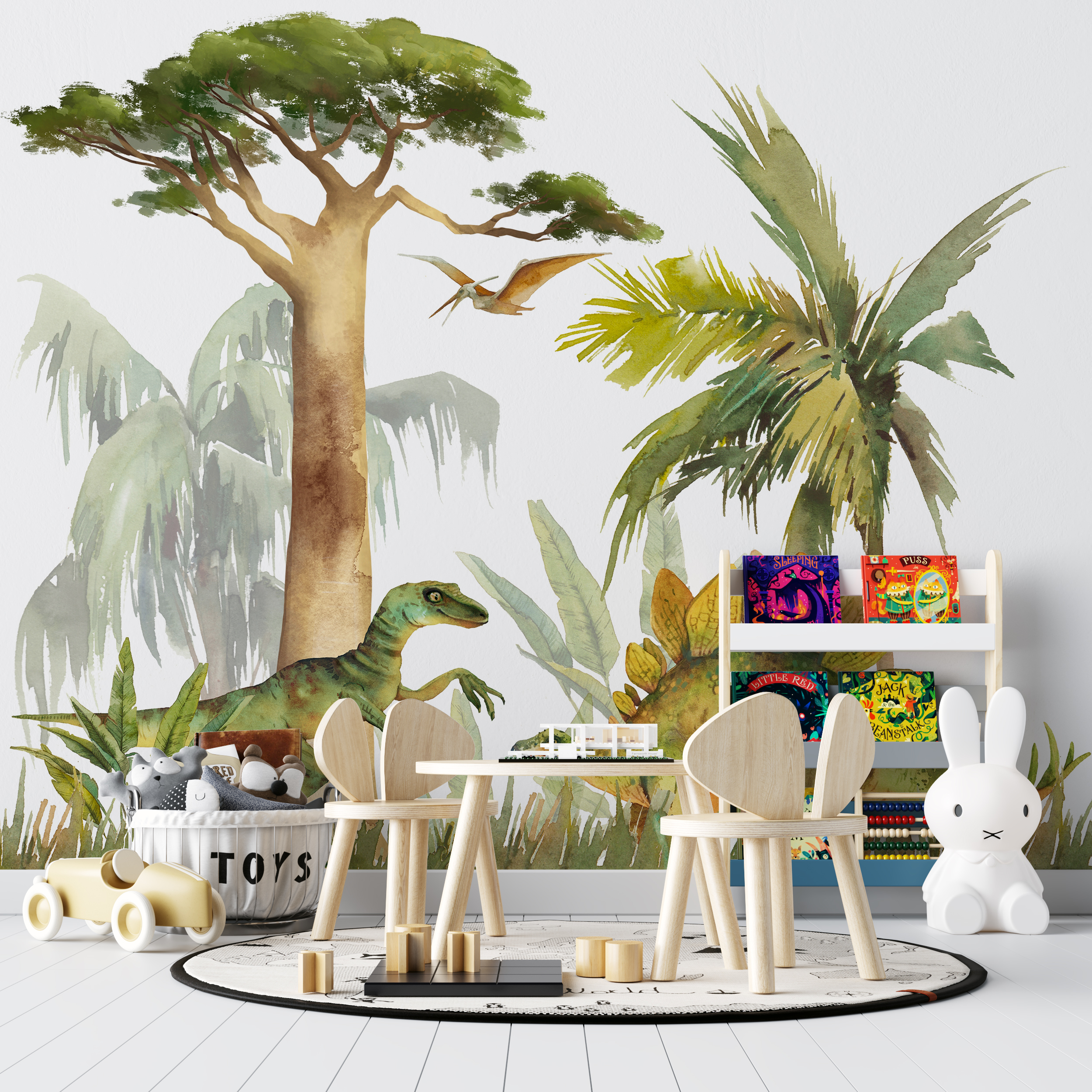 Tablou mural Happy Dinosaurs