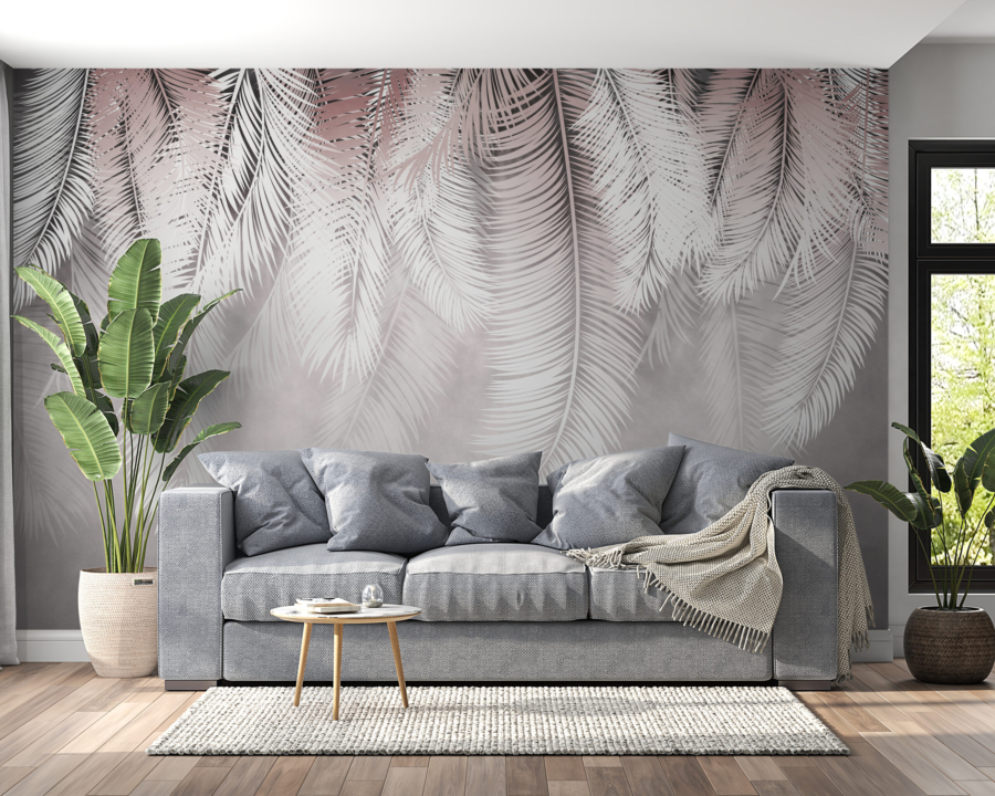 Tablou mural Hanging Leaves