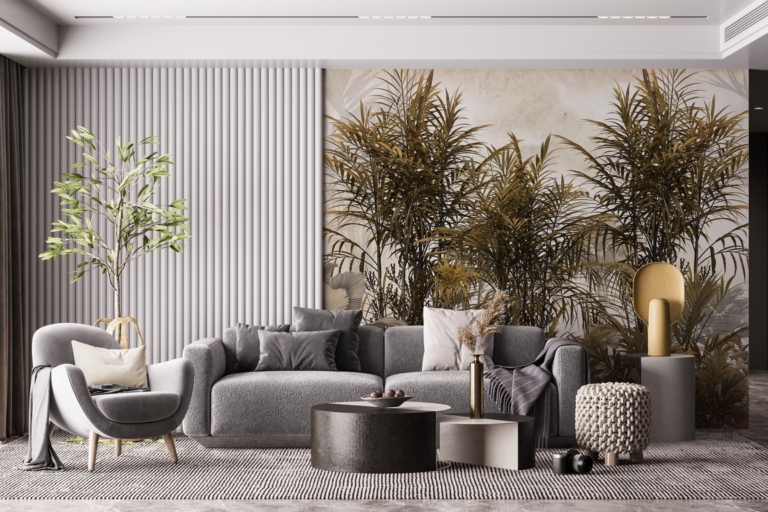 Fototapet Plante tropicale înalte