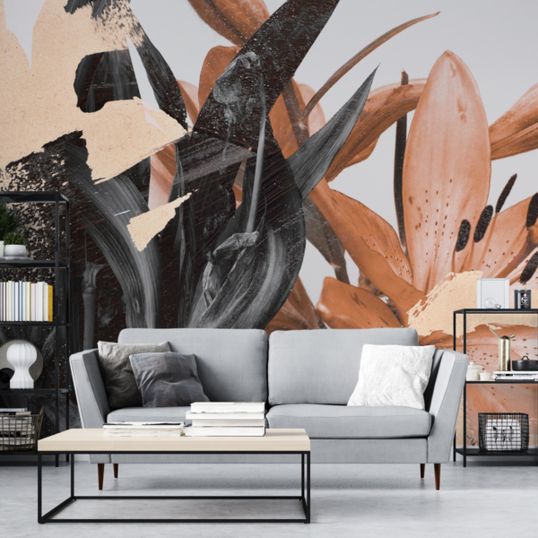 Tablou mural Blurred Lilies