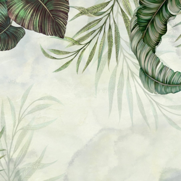 Cadru verde mural