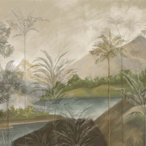 Tablou mural Green Mountains