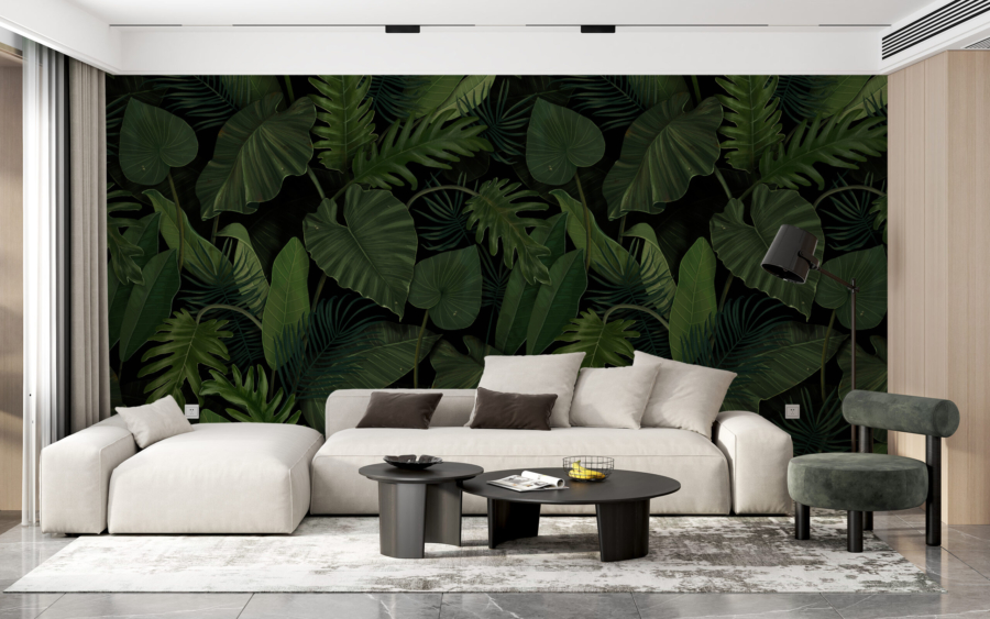 Tablou mural Frunze verzi