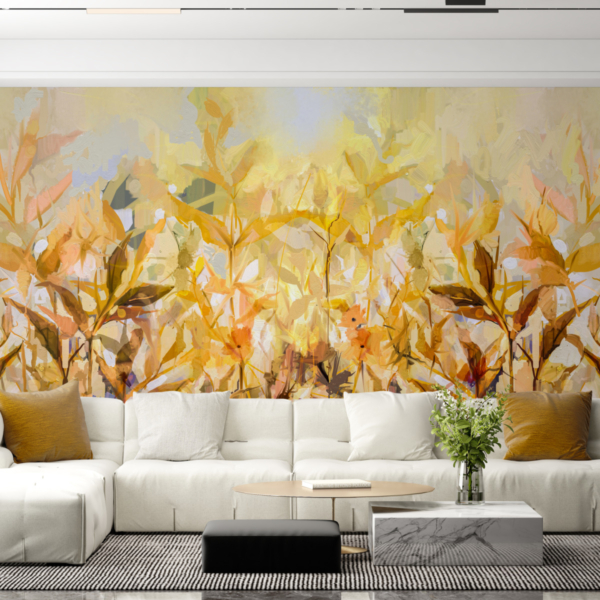 Foto tapet Golden Meadow