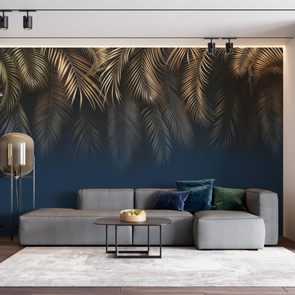 Foto tapet Golden Palm