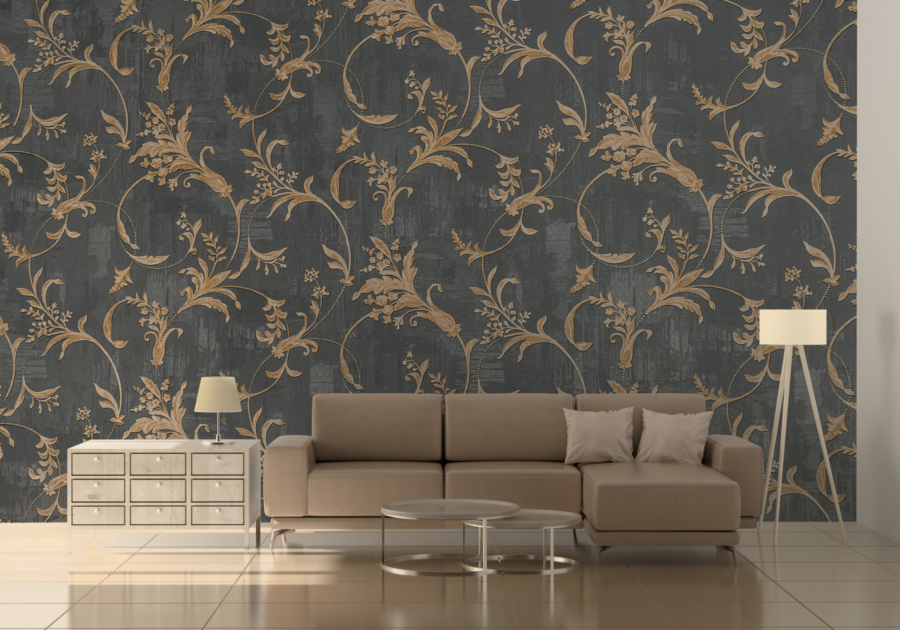 Tablou mural Motivul plantelor de aur