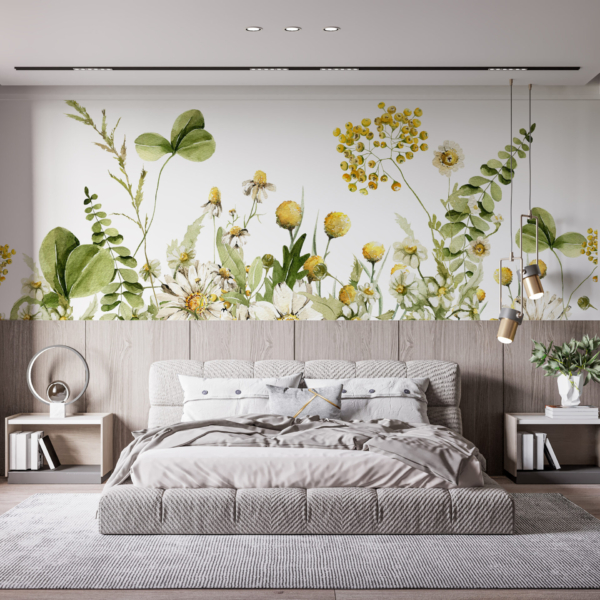 Mural Yellow Meadow