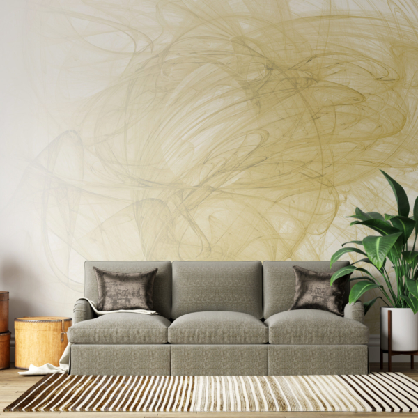 Mural Yellow Smoke