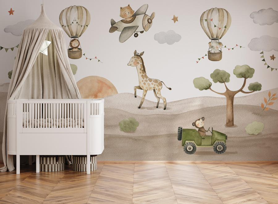 Mural Leaves Fanii - imagine 8