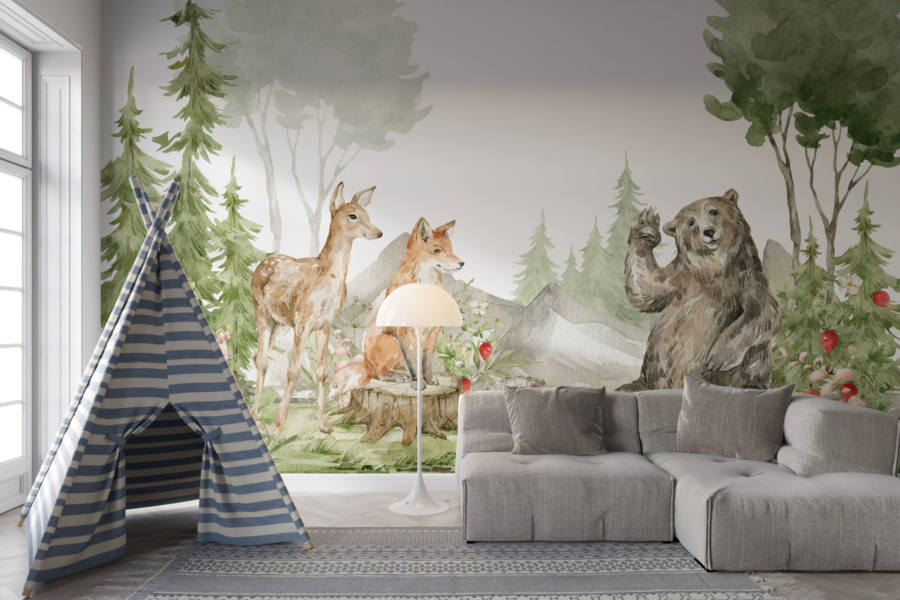 Foto tapet Animale de pădure