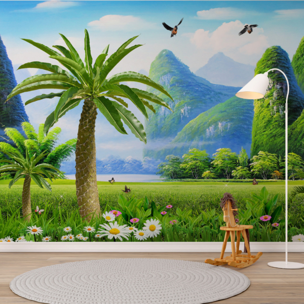 Pictura murală Green Paradise