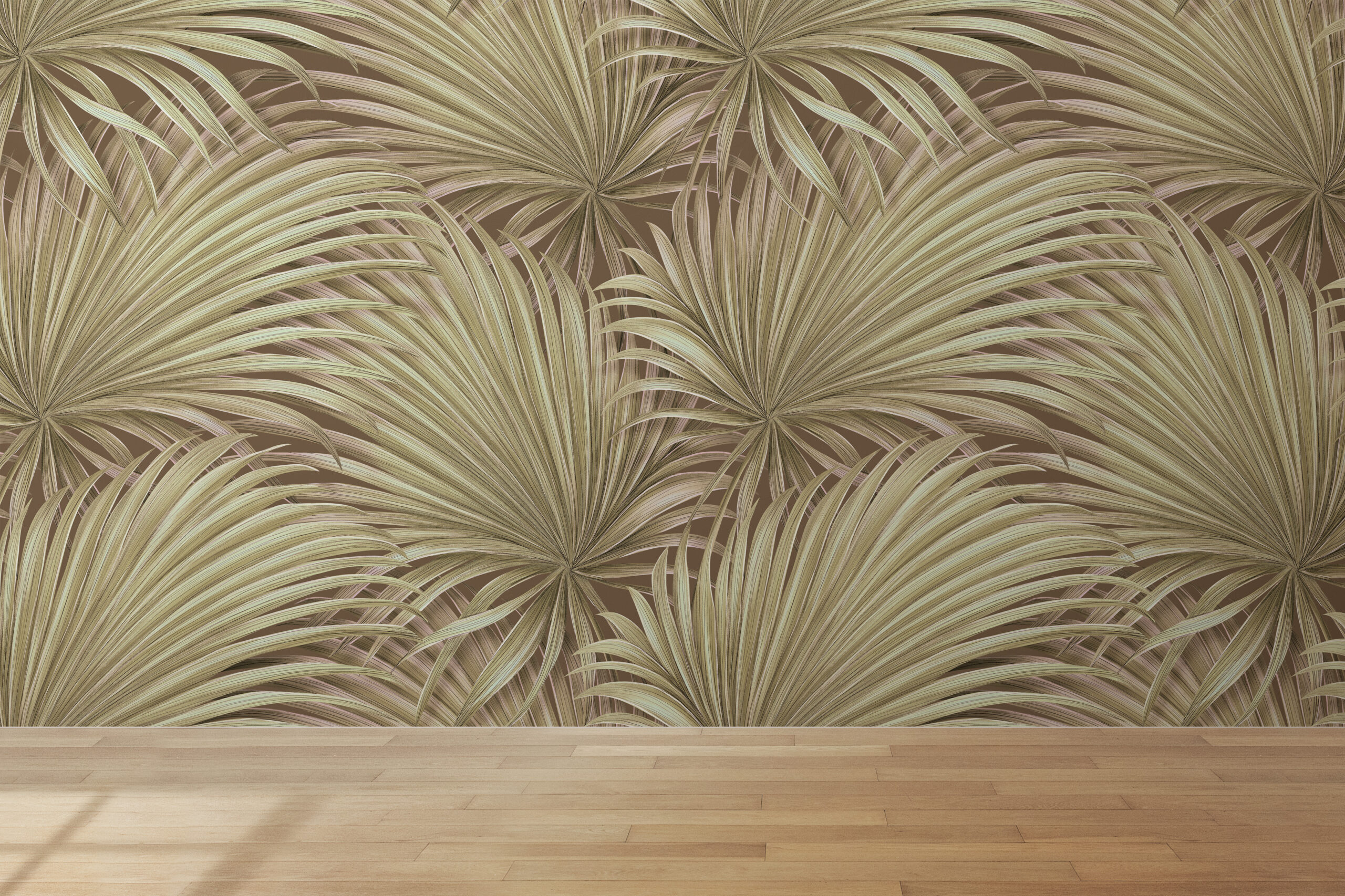 Foto perete mural Tropical Gold Leaves