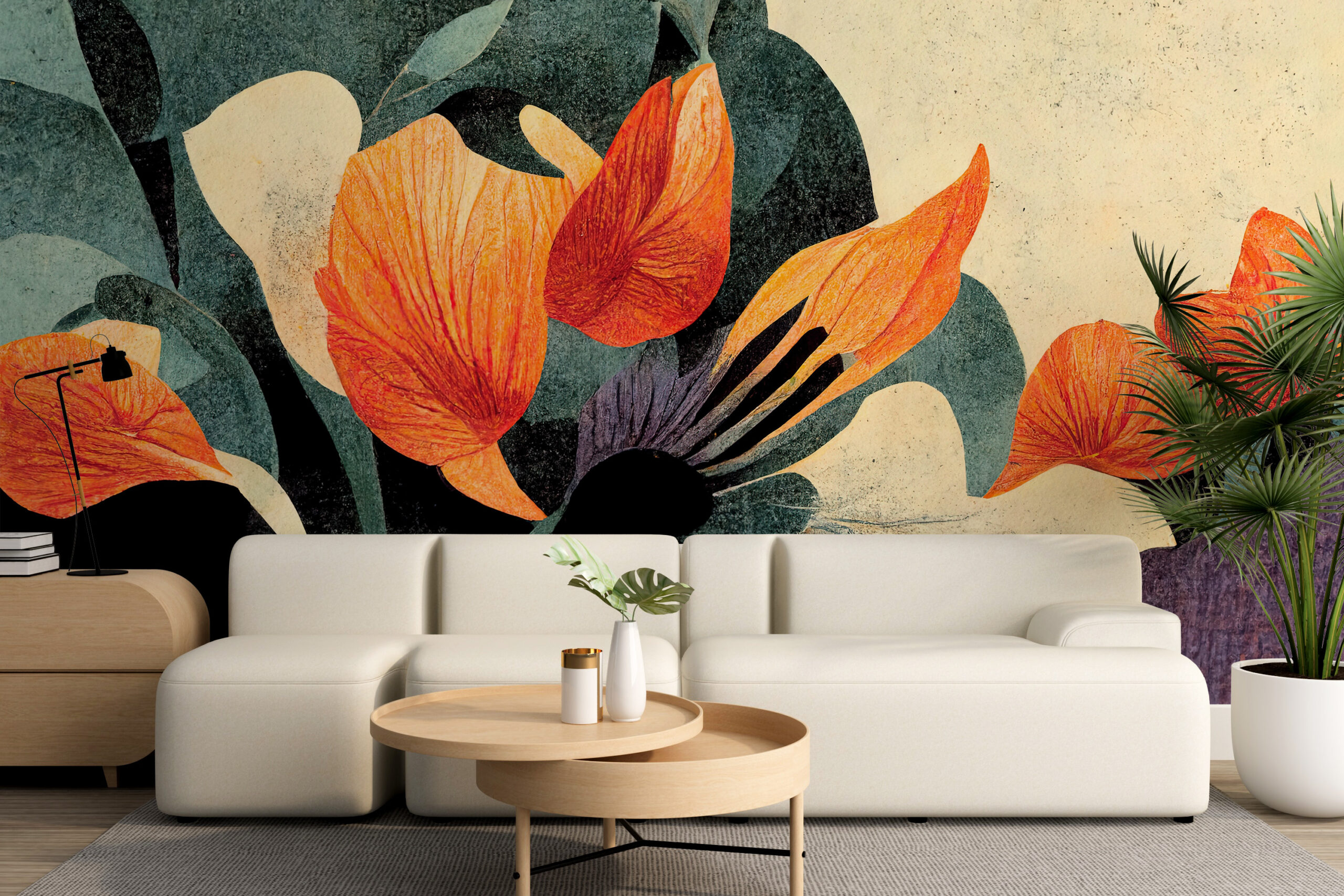 Wall mural Abstract Flori