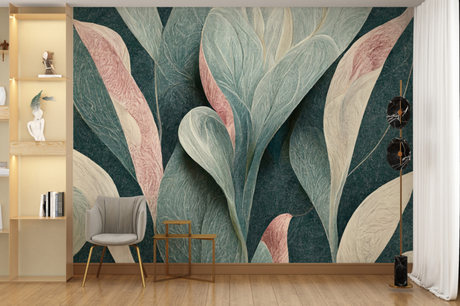 Wall mural Abstract frunze