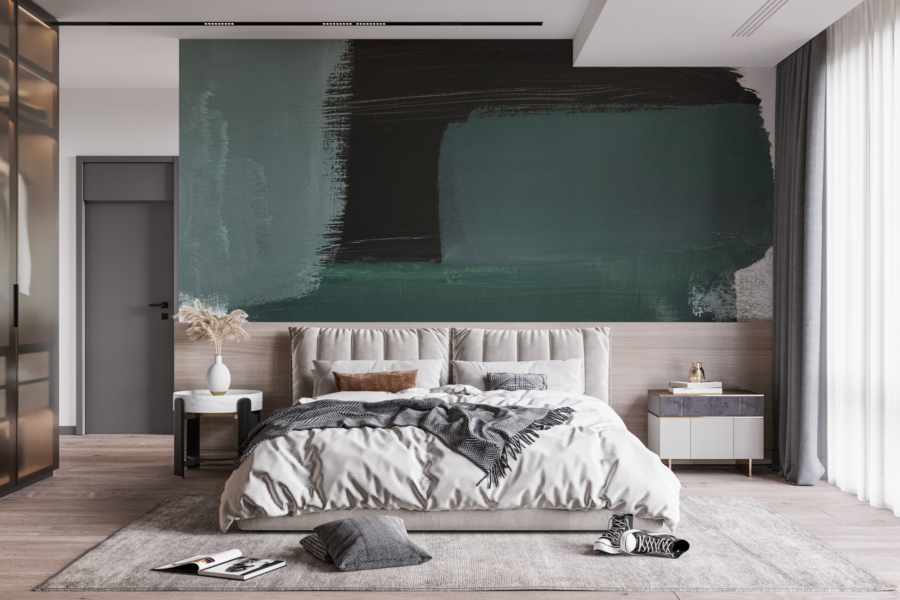 Wall mural Paleta de gri - imagine 3