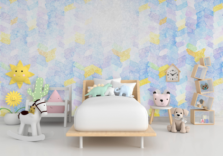 Forme pastelate fotomurale