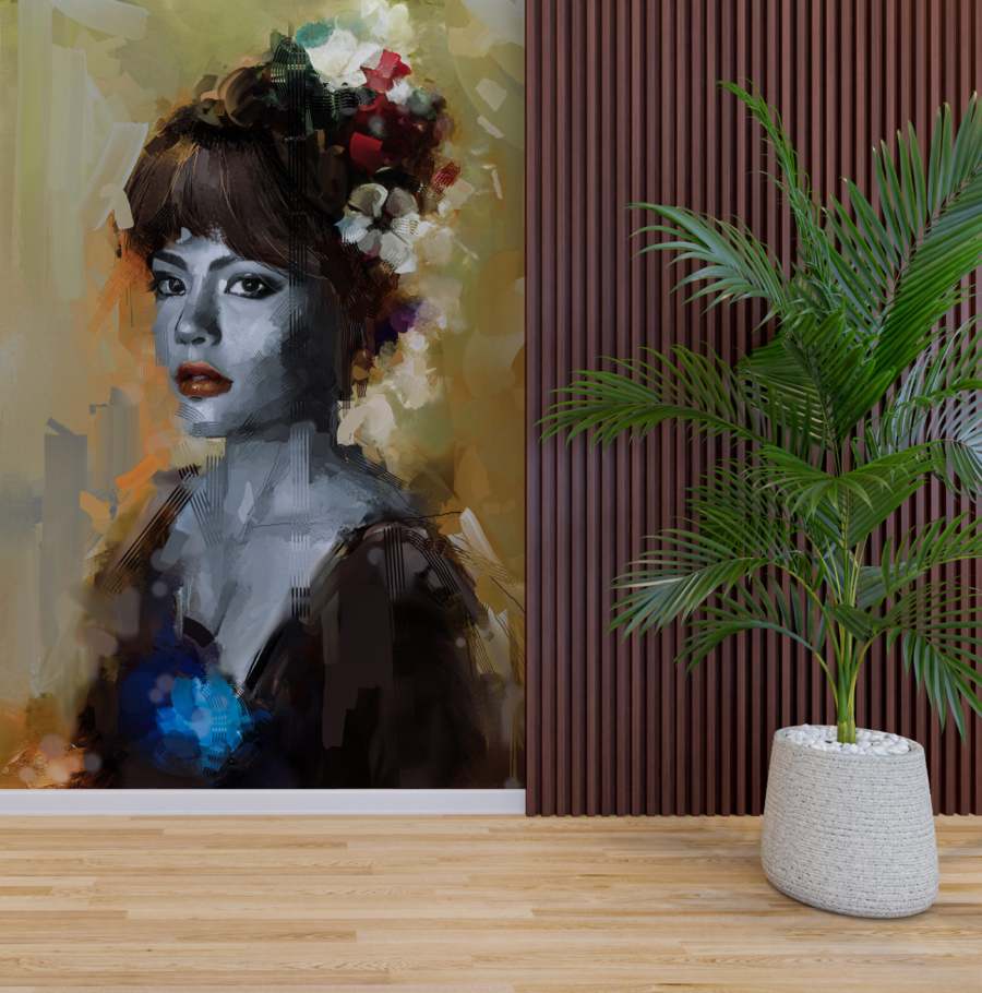 Wall mural Abstract Woman