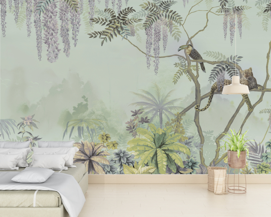 Wallpaper Jungle Bej