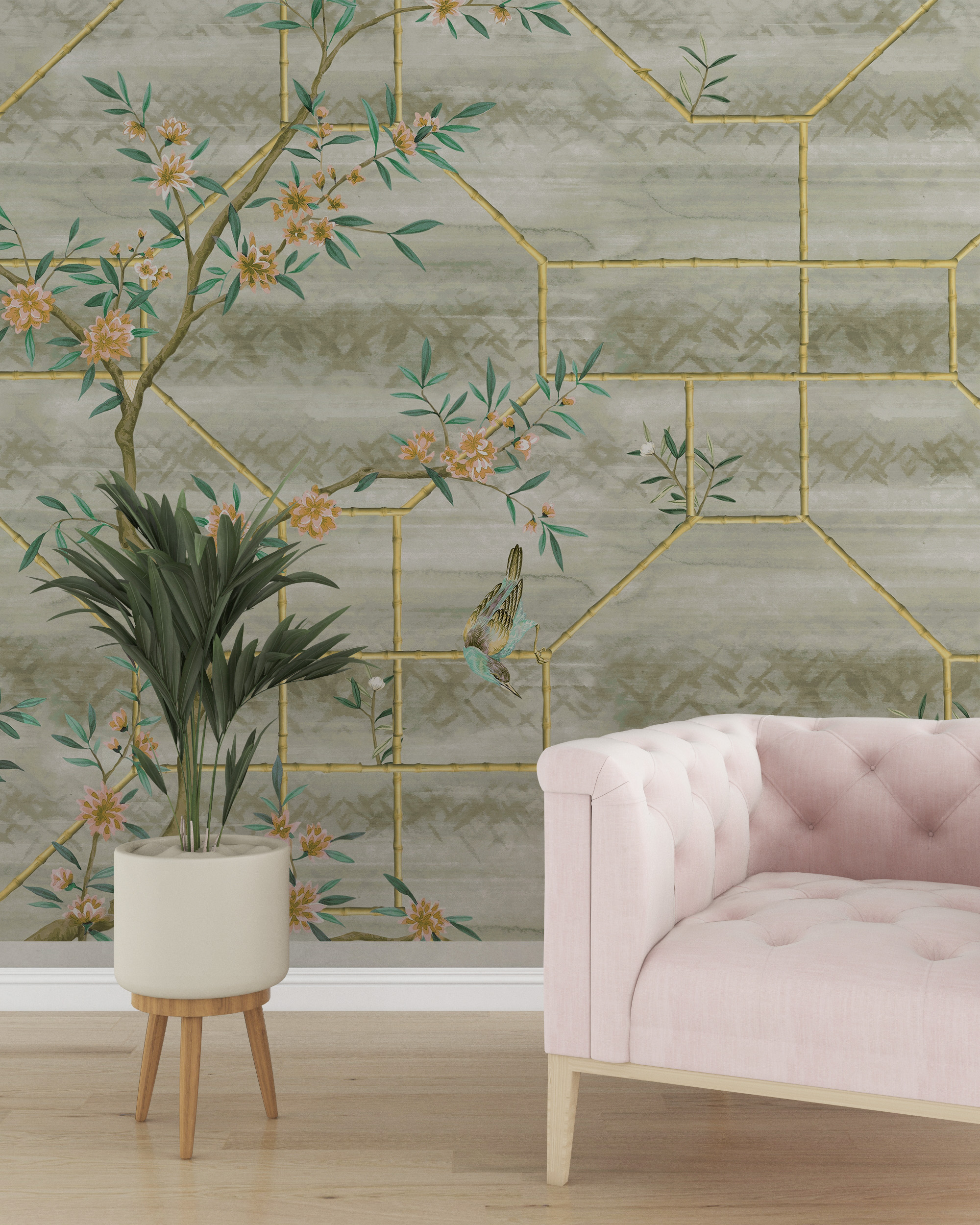 Mural model de plante