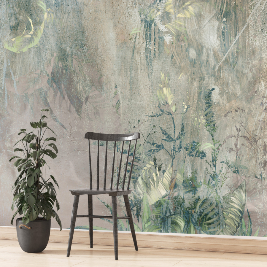 Wall mural Plante în Brown