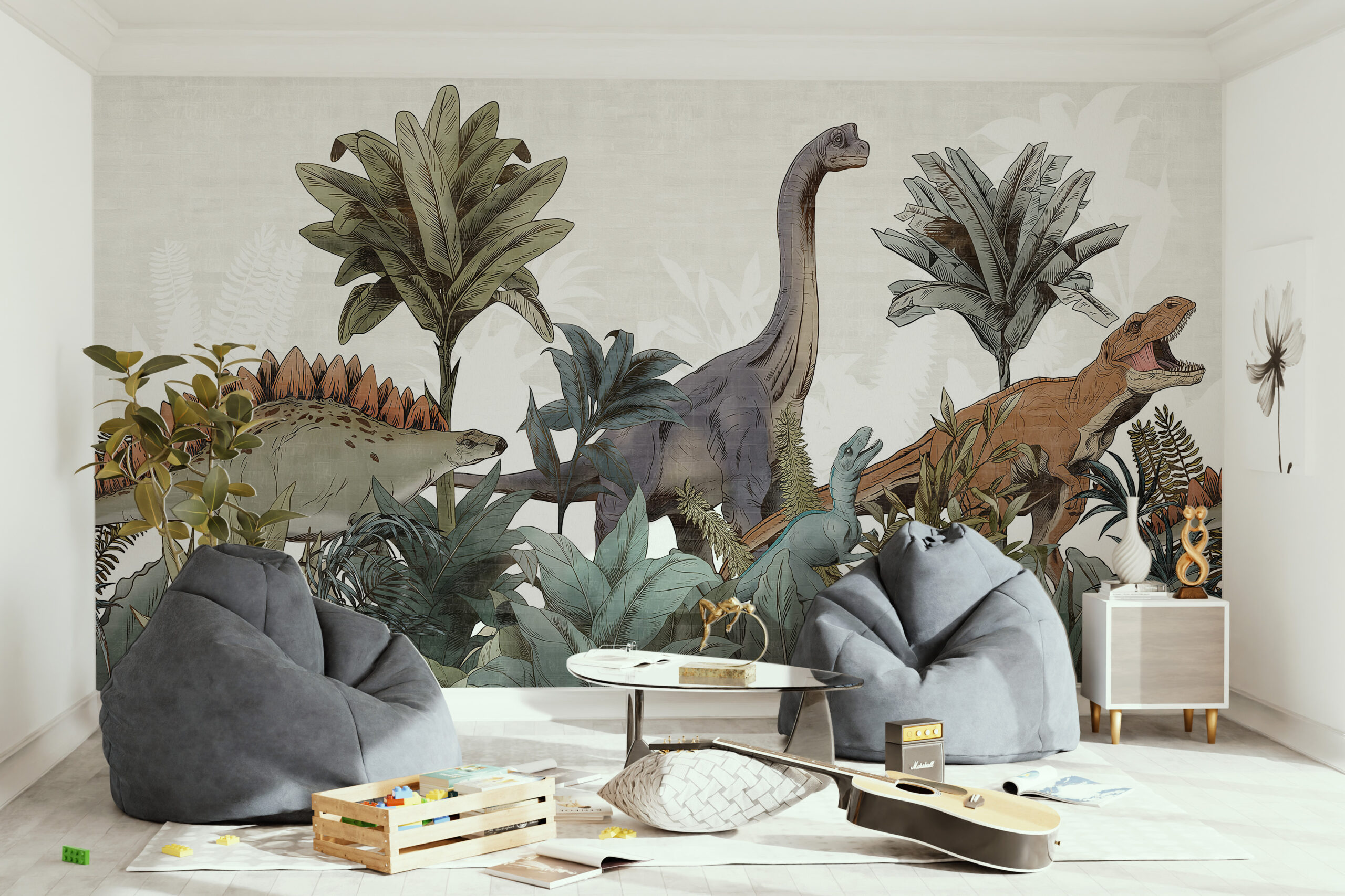 Dinosauri mural