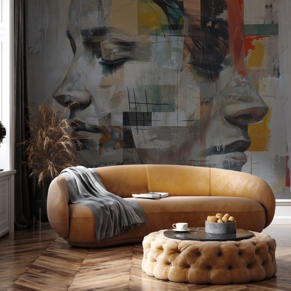 Picturi murale Două fețe – o poveste