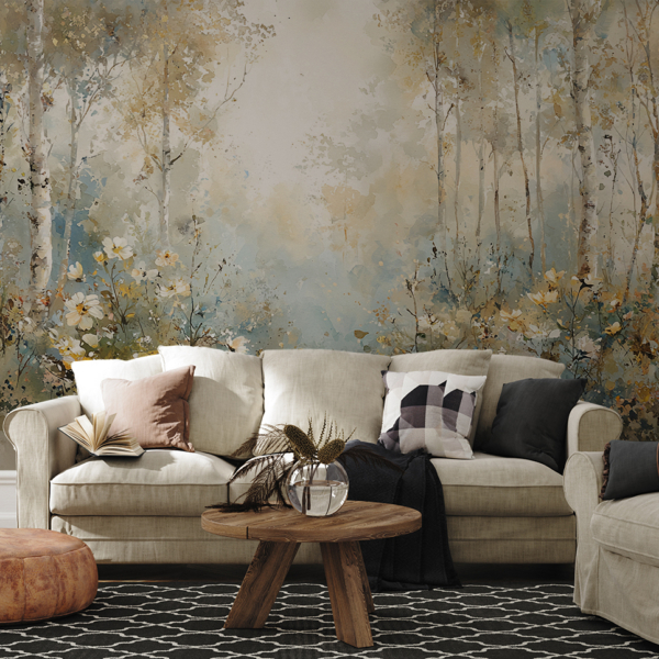 Picturi murale Macarale în cerul de marmură