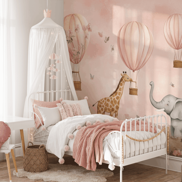 Picturi murale Safari cu balon