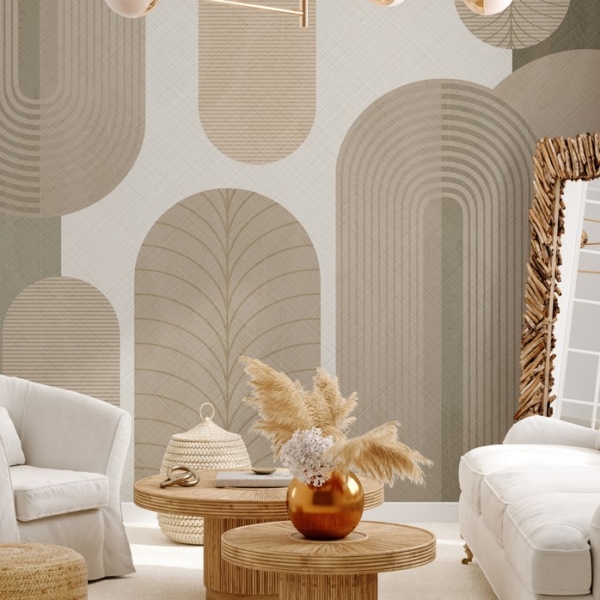 Picturi murale Arcade bej