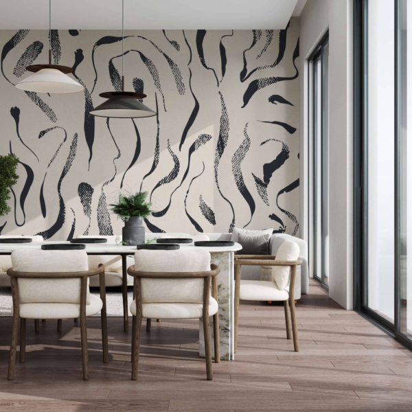 Picturi murale Linii răsucite