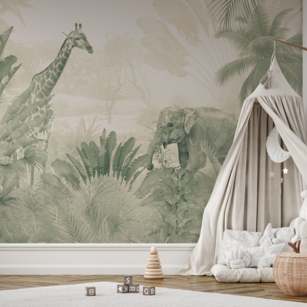 Picturi murale Tropicele Verzi