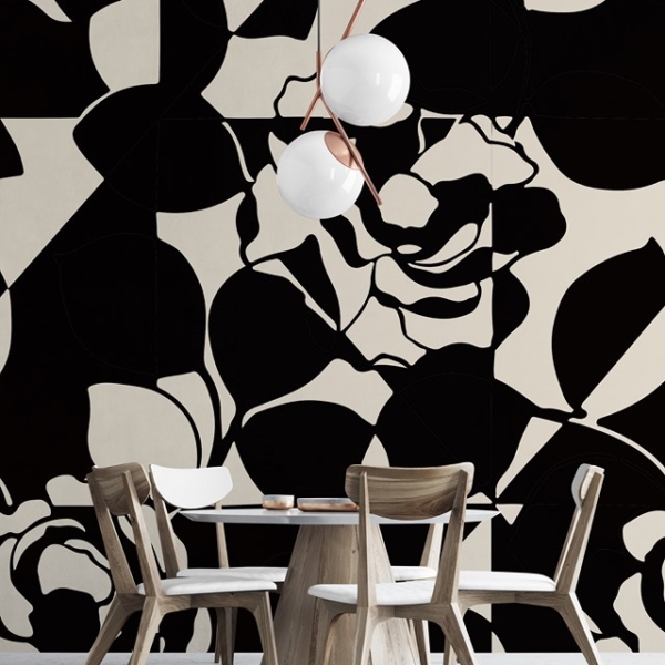 Picturi murale Flori abstracte