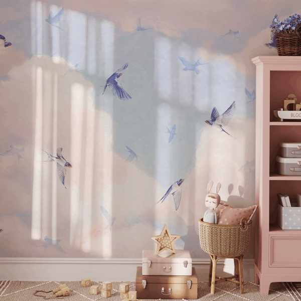 Picturi murale În îmbrățișarea norilor