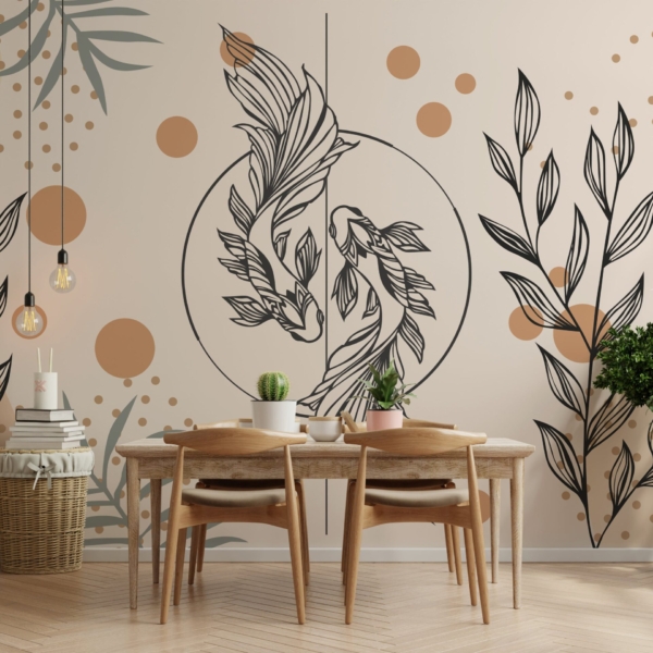 Picturi murale Dansul Peștilor