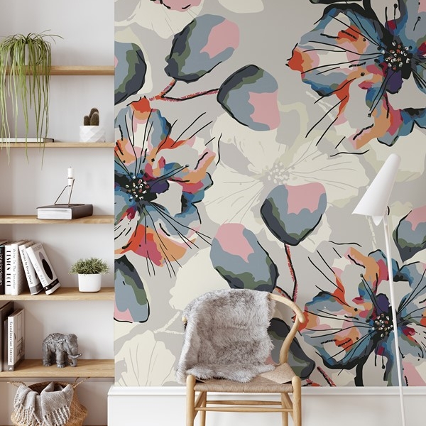 Picturi murale Impresionismul floral