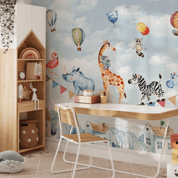 Picturi murale Safari de echilibrare