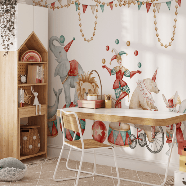 Picturi murale Circul Talentelor Animalelor