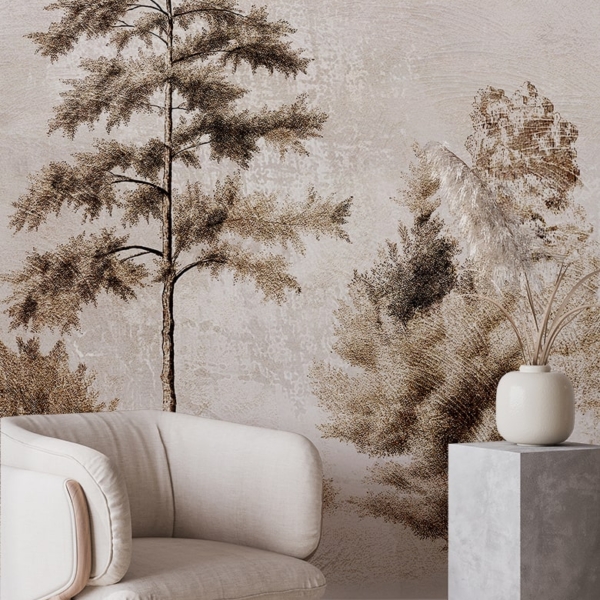 Picturi murale Ecoul Pădurii