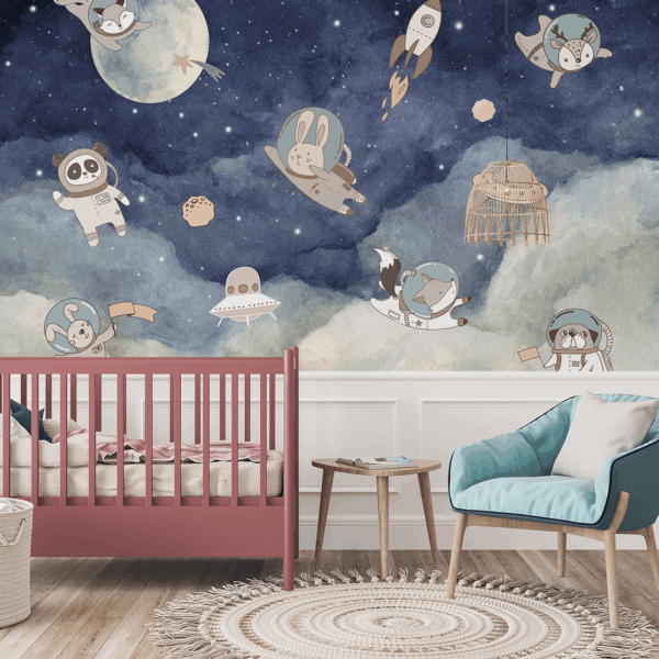 Picturi murale Animale spațiale