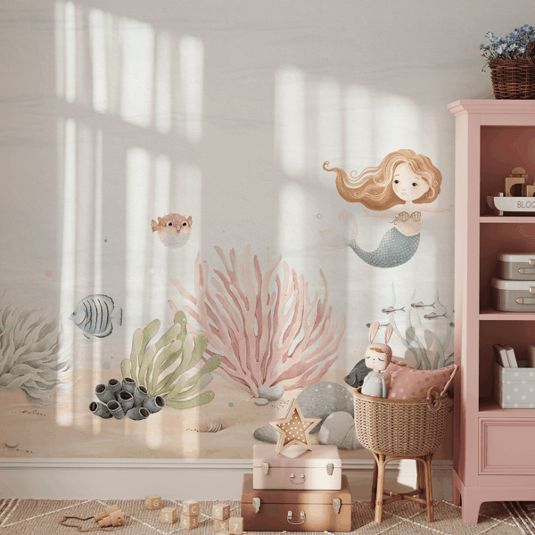 Picturi murale Visele subacvatice ale sirenelor